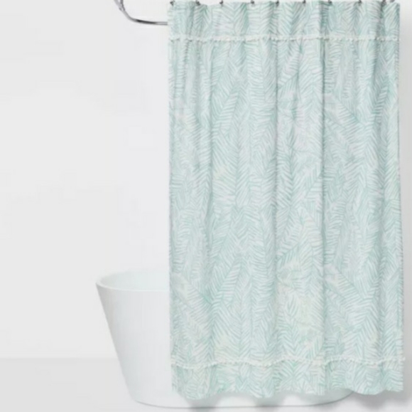 Opalhouse Bath Opalhouse Caribbean Leaf Shower Curtain Poshmark